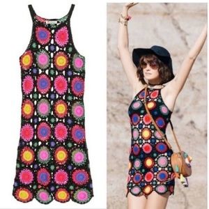 H&M Coachella Crochet Knit Dress